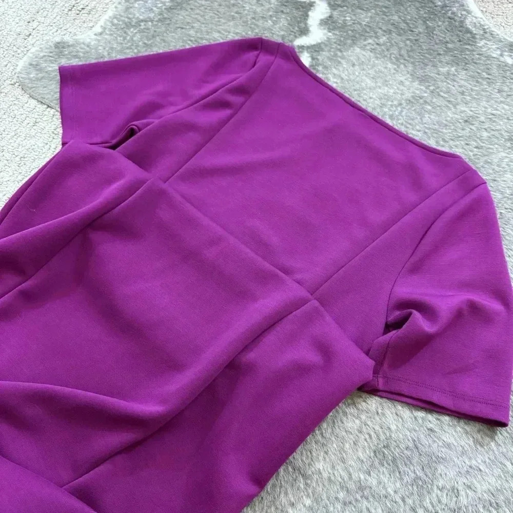 NWT Torrid Midi Studio Cupro Bodycon Dress - Picture 8 of 12